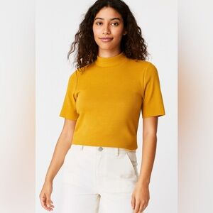 Zara Trafaluc Mock Neck Top - Size S